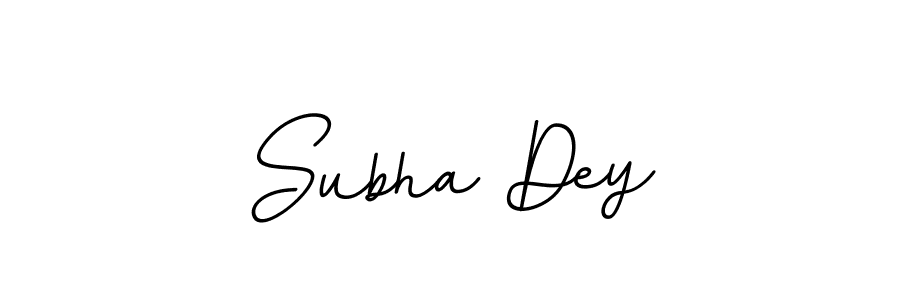 Make a beautiful signature design for name Subha Dey. Use this online signature maker to create a handwritten signature for free. Subha Dey signature style 11 images and pictures png