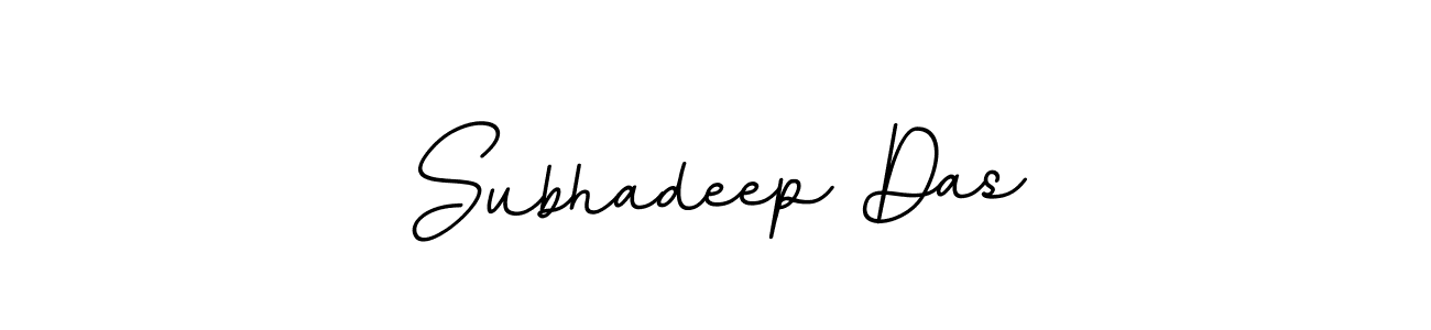 This is the best signature style for the Subhadeep Das name. Also you like these signature font (BallpointsItalic-DORy9). Mix name signature. Subhadeep Das signature style 11 images and pictures png