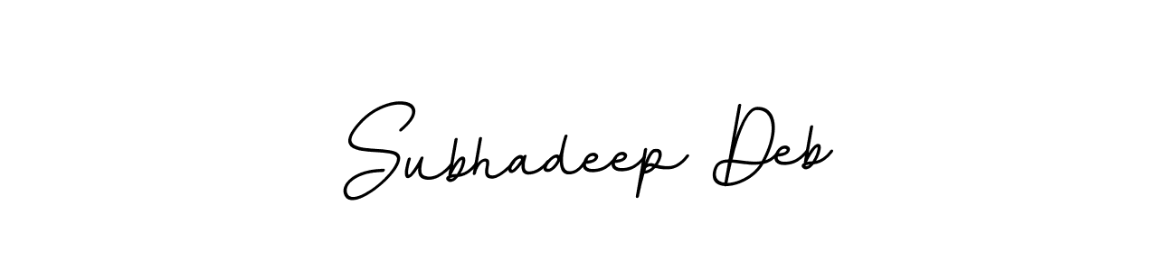 Also we have Subhadeep Deb name is the best signature style. Create professional handwritten signature collection using BallpointsItalic-DORy9 autograph style. Subhadeep Deb signature style 11 images and pictures png