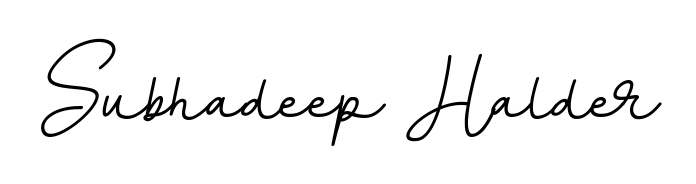 Create an unforgettable impression when signing with Subhadeep Halder name styled in BallpointsItalic-DORy9 typography. 100% free online generator. Subhadeep Halder signature style 11 images and pictures png