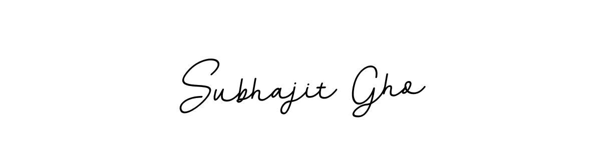 BallpointsItalic-DORy9 is a professional signature style that is perfect for those who want to add a touch of class to their signature. It is also a great choice for those who want to make their signature more unique. Get Subhajit Gho name to fancy signature for free. Subhajit Gho signature style 11 images and pictures png