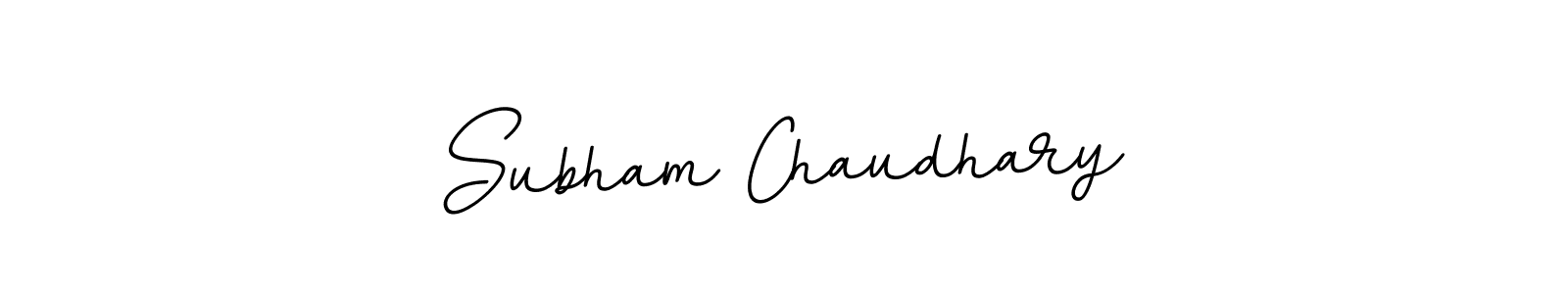 Make a beautiful signature design for name Subham Chaudhary. Use this online signature maker to create a handwritten signature for free. Subham Chaudhary signature style 11 images and pictures png