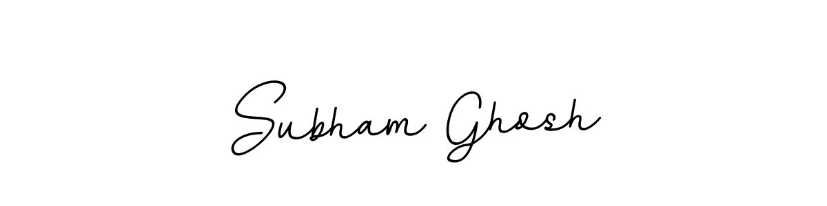 if you are searching for the best signature style for your name Subham Ghosh. so please give up your signature search. here we have designed multiple signature styles  using BallpointsItalic-DORy9. Subham Ghosh signature style 11 images and pictures png