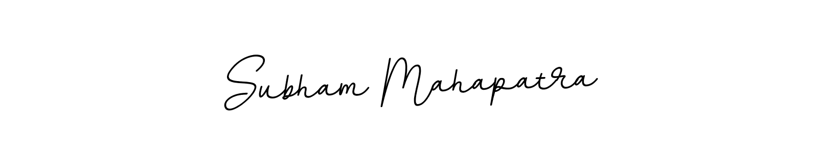 Subham Mahapatra stylish signature style. Best Handwritten Sign (BallpointsItalic-DORy9) for my name. Handwritten Signature Collection Ideas for my name Subham Mahapatra. Subham Mahapatra signature style 11 images and pictures png