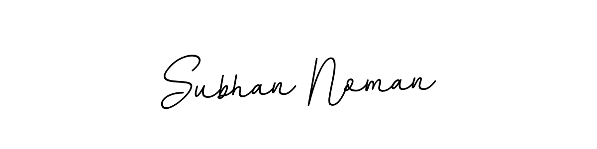 How to make Subhan Noman signature? BallpointsItalic-DORy9 is a professional autograph style. Create handwritten signature for Subhan Noman name. Subhan Noman signature style 11 images and pictures png