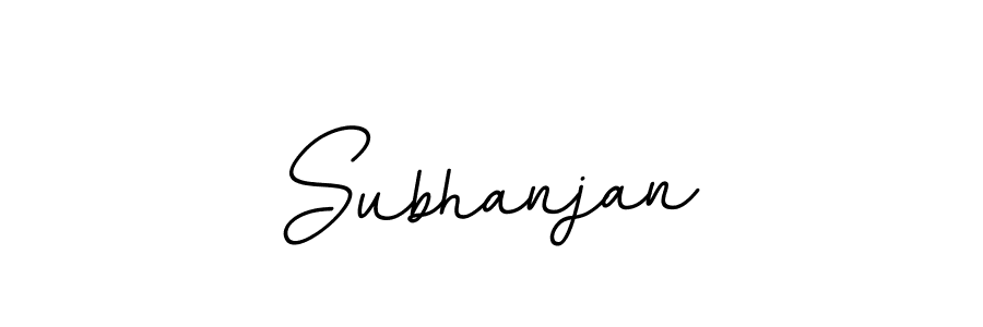 Make a beautiful signature design for name Subhanjan. Use this online signature maker to create a handwritten signature for free. Subhanjan signature style 11 images and pictures png