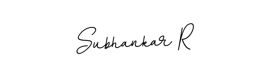 How to make Subhankar R signature? BallpointsItalic-DORy9 is a professional autograph style. Create handwritten signature for Subhankar R name. Subhankar R signature style 11 images and pictures png