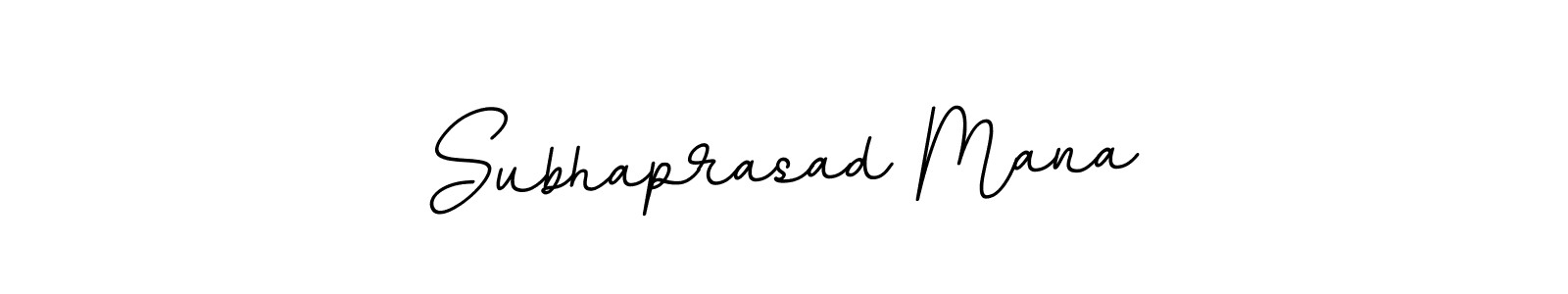 Subhaprasad Mana stylish signature style. Best Handwritten Sign (BallpointsItalic-DORy9) for my name. Handwritten Signature Collection Ideas for my name Subhaprasad Mana. Subhaprasad Mana signature style 11 images and pictures png