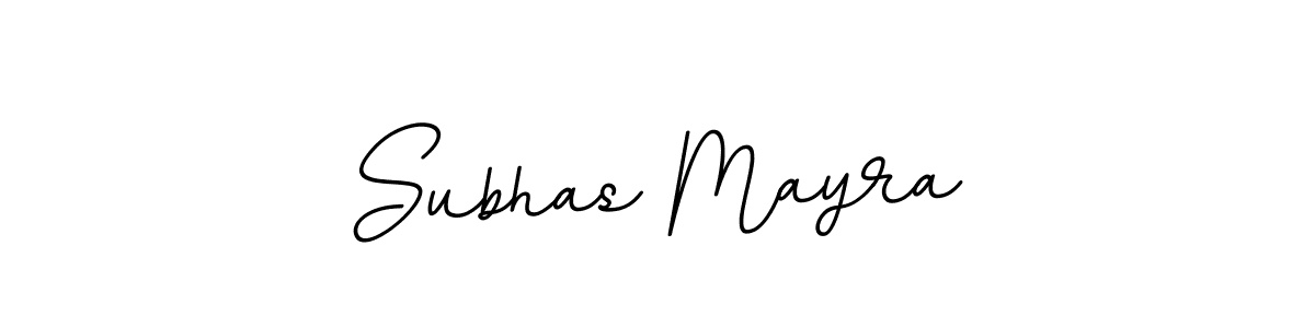 How to make Subhas Mayra signature? BallpointsItalic-DORy9 is a professional autograph style. Create handwritten signature for Subhas Mayra name. Subhas Mayra signature style 11 images and pictures png