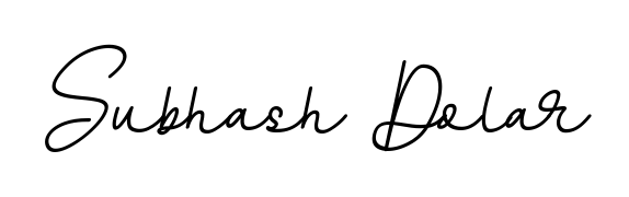 Discover how Subhash Dolar looks in an executive cursive font (BallpointsItalic-DORy9). Perfect for legal documents, invoices, and certificates. Subhash Dolar signature style 11 images and pictures png