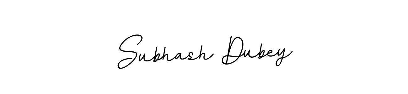 Design your own signature with our free online signature maker. With this signature software, you can create a handwritten (BallpointsItalic-DORy9) signature for name Subhash Dubey. Subhash Dubey signature style 11 images and pictures png