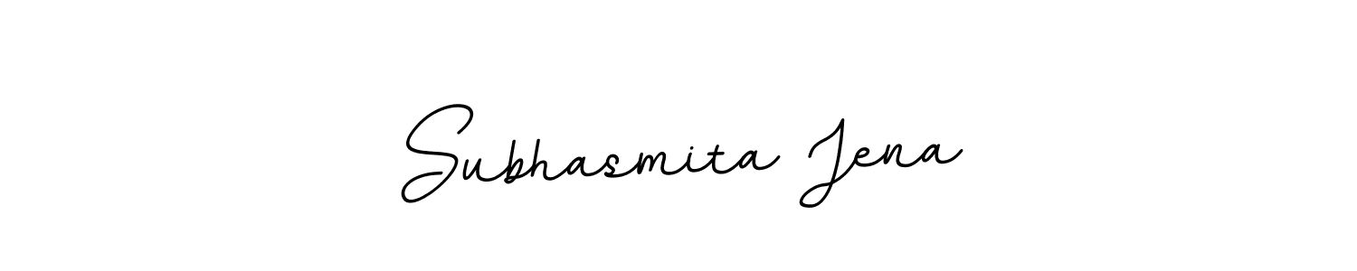 It looks lik you need a new signature style for name Subhasmita Jena. Design unique handwritten (BallpointsItalic-DORy9) signature with our free signature maker in just a few clicks. Subhasmita Jena signature style 11 images and pictures png