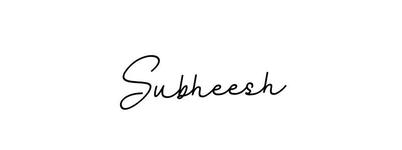 Also we have Subheesh name is the best signature style. Create professional handwritten signature collection using BallpointsItalic-DORy9 autograph style. Subheesh signature style 11 images and pictures png
