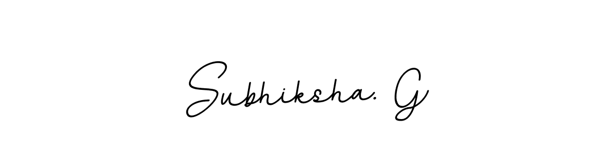 if you are searching for the best signature style for your name Subhiksha. G. so please give up your signature search. here we have designed multiple signature styles  using BallpointsItalic-DORy9. Subhiksha. G signature style 11 images and pictures png