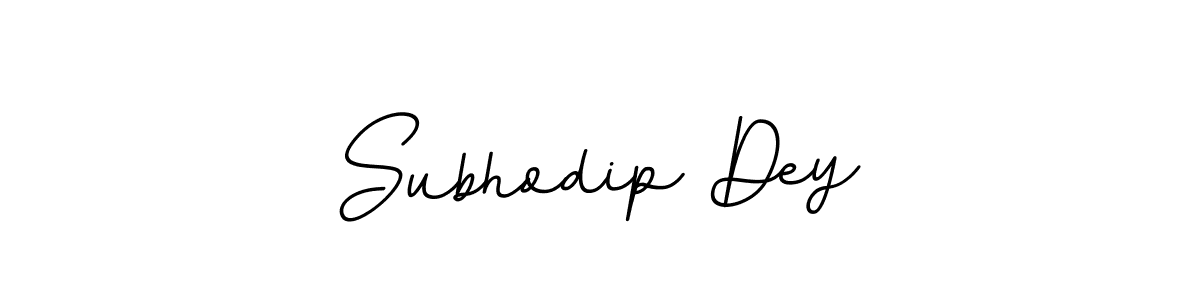 Make a beautiful signature design for name Subhodip Dey. With this signature (BallpointsItalic-DORy9) style, you can create a handwritten signature for free. Subhodip Dey signature style 11 images and pictures png