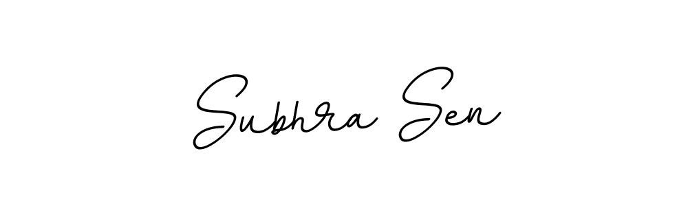 How to make Subhra Sen signature? BallpointsItalic-DORy9 is a professional autograph style. Create handwritten signature for Subhra Sen name. Subhra Sen signature style 11 images and pictures png