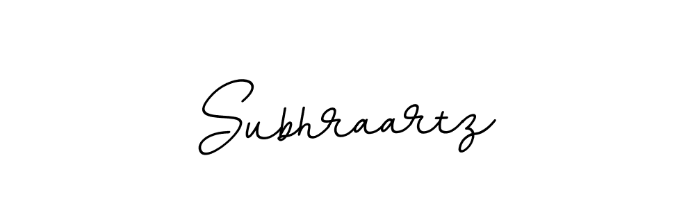 Make a beautiful signature design for name Subhraartz. With this signature (BallpointsItalic-DORy9) style, you can create a handwritten signature for free. Subhraartz signature style 11 images and pictures png