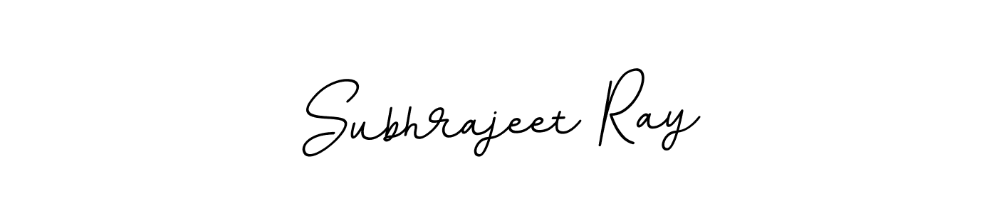 Design your own signature with our free online signature maker. With this signature software, you can create a handwritten (BallpointsItalic-DORy9) signature for name Subhrajeet Ray. Subhrajeet Ray signature style 11 images and pictures png