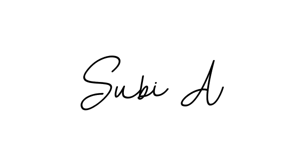 You can use this online signature creator to create a handwritten signature for the name Subi A. This is the best online autograph maker. Subi A signature style 11 images and pictures png