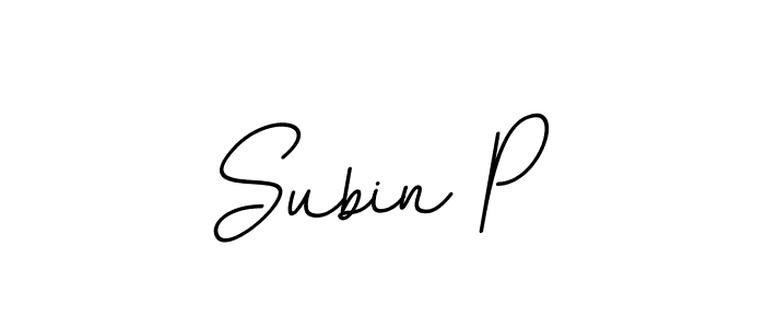 Make a beautiful signature design for name Subin P. Use this online signature maker to create a handwritten signature for free. Subin P signature style 11 images and pictures png