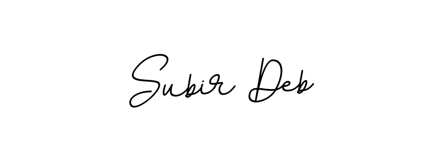 It looks lik you need a new signature style for name Subir Deb. Design unique handwritten (BallpointsItalic-DORy9) signature with our free signature maker in just a few clicks. Subir Deb signature style 11 images and pictures png
