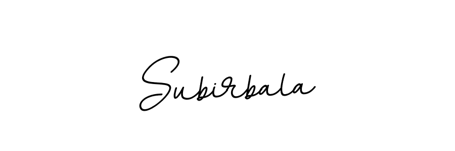 The best way (BallpointsItalic-DORy9) to make a short signature is to pick only two or three words in your name. The name Subirbala include a total of six letters. For converting this name. Subirbala signature style 11 images and pictures png