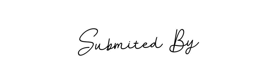 How to Draw Submited By signature style? BallpointsItalic-DORy9 is a latest design signature styles for name Submited By. Submited By signature style 11 images and pictures png