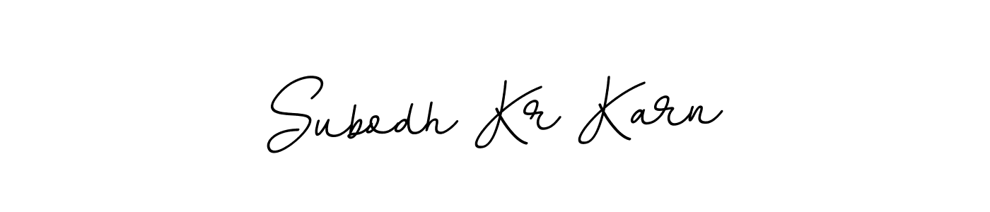 Similarly BallpointsItalic-DORy9 is the best handwritten signature design. Signature creator online .You can use it as an online autograph creator for name Subodh Kr Karn. Subodh Kr Karn signature style 11 images and pictures png