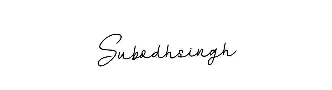 This is the best signature style for the Subodhsingh name. Also you like these signature font (BallpointsItalic-DORy9). Mix name signature. Subodhsingh signature style 11 images and pictures png