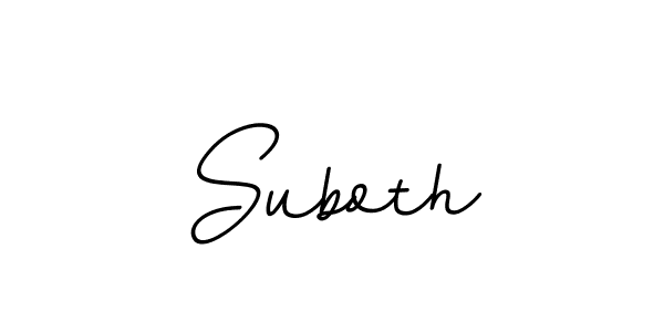 Create a beautiful signature design for name Suboth. With this signature (BallpointsItalic-DORy9) fonts, you can make a handwritten signature for free. Suboth signature style 11 images and pictures png