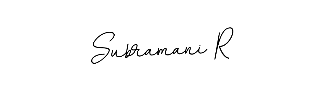 How to make Subramani R signature? BallpointsItalic-DORy9 is a professional autograph style. Create handwritten signature for Subramani R name. Subramani R signature style 11 images and pictures png