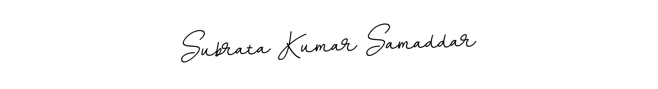 if you are searching for the best signature style for your name Subrata Kumar Samaddar. so please give up your signature search. here we have designed multiple signature styles  using BallpointsItalic-DORy9. Subrata Kumar Samaddar signature style 11 images and pictures png