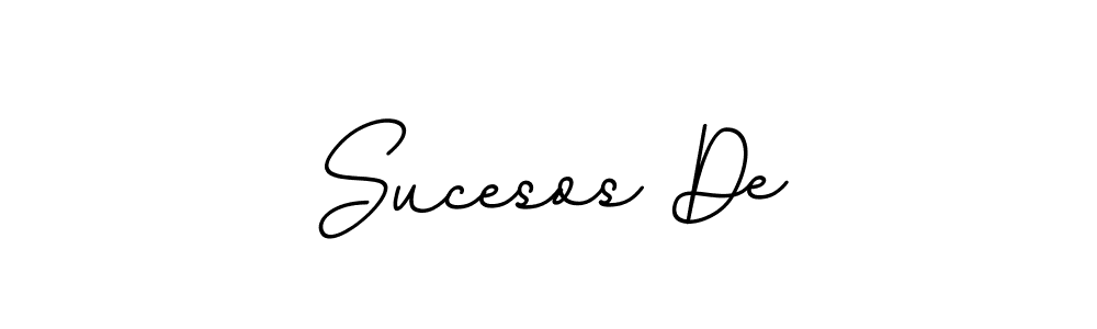 if you are searching for the best signature style for your name Sucesos De. so please give up your signature search. here we have designed multiple signature styles  using BallpointsItalic-DORy9. Sucesos De signature style 11 images and pictures png