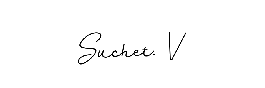 Once you've used our free online signature maker to create your best signature BallpointsItalic-DORy9 style, it's time to enjoy all of the benefits that Suchet. V name signing documents. Suchet. V signature style 11 images and pictures png