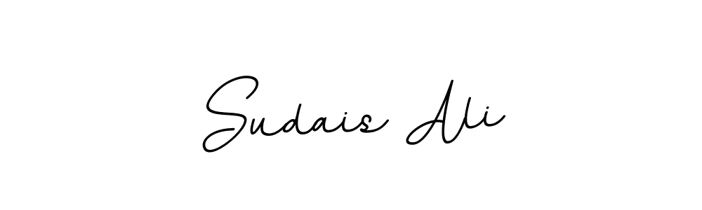 Design your own signature with our free online signature maker. With this signature software, you can create a handwritten (BallpointsItalic-DORy9) signature for name Sudais Ali. Sudais Ali signature style 11 images and pictures png