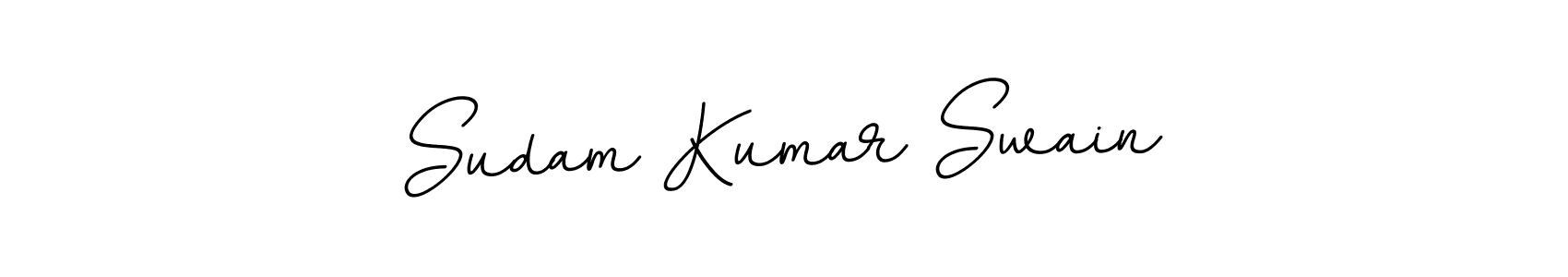 Sudam Kumar Swain stylish signature style. Best Handwritten Sign (BallpointsItalic-DORy9) for my name. Handwritten Signature Collection Ideas for my name Sudam Kumar Swain. Sudam Kumar Swain signature style 11 images and pictures png