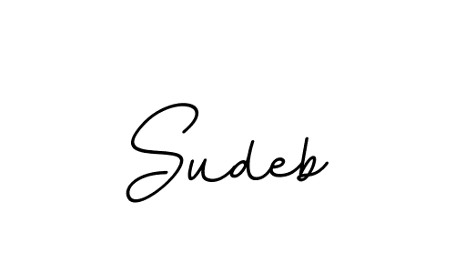 How to make Sudeb signature? BallpointsItalic-DORy9 is a professional autograph style. Create handwritten signature for Sudeb name. Sudeb signature style 11 images and pictures png