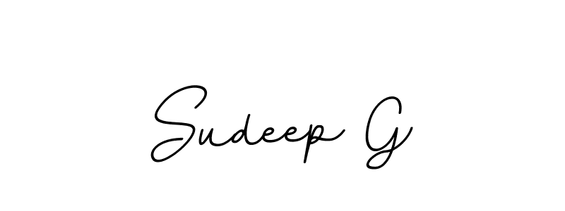 Make a beautiful signature design for name Sudeep G. Use this online signature maker to create a handwritten signature for free. Sudeep G signature style 11 images and pictures png