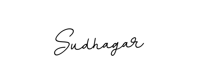 Use a signature maker to create a handwritten signature online. With this signature software, you can design (BallpointsItalic-DORy9) your own signature for name Sudhagar. Sudhagar signature style 11 images and pictures png