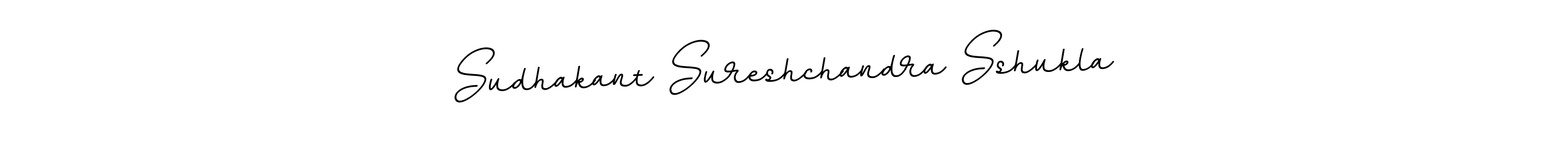 The best way (BallpointsItalic-DORy9) to make a short signature is to pick only two or three words in your name. The name Sudhakant Sureshchandra Sshukla include a total of six letters. For converting this name. Sudhakant Sureshchandra Sshukla signature style 11 images and pictures png