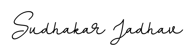 You can use this online signature creator to create a handwritten signature for the name Sudhakar Jadhav. This is the best online autograph maker. Sudhakar Jadhav signature style 11 images and pictures png