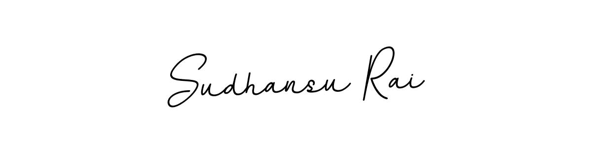 Sudhansu Rai stylish signature style. Best Handwritten Sign (BallpointsItalic-DORy9) for my name. Handwritten Signature Collection Ideas for my name Sudhansu Rai. Sudhansu Rai signature style 11 images and pictures png