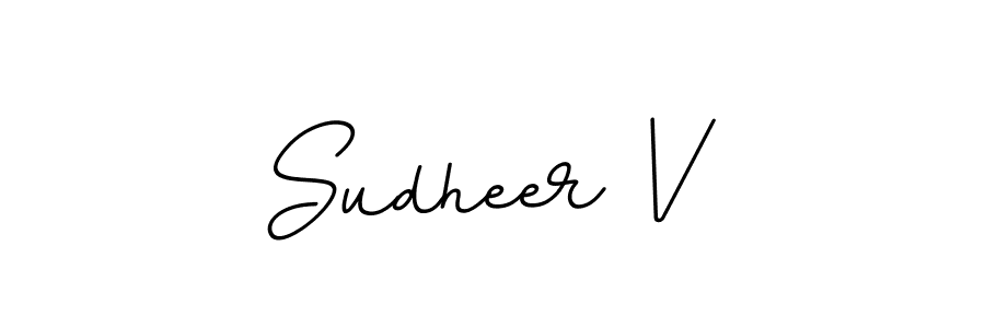 How to make Sudheer V signature? BallpointsItalic-DORy9 is a professional autograph style. Create handwritten signature for Sudheer V name. Sudheer V signature style 11 images and pictures png