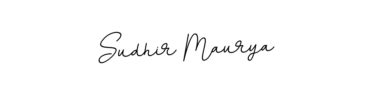 Make a beautiful signature design for name Sudhir Maurya. Use this online signature maker to create a handwritten signature for free. Sudhir Maurya signature style 11 images and pictures png