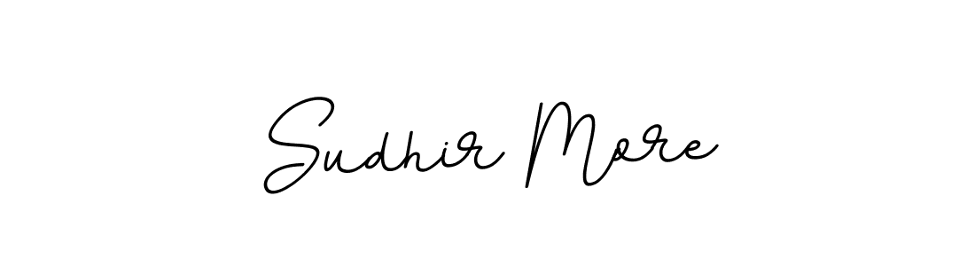 You should practise on your own different ways (BallpointsItalic-DORy9) to write your name (Sudhir More) in signature. don't let someone else do it for you. Sudhir More signature style 11 images and pictures png