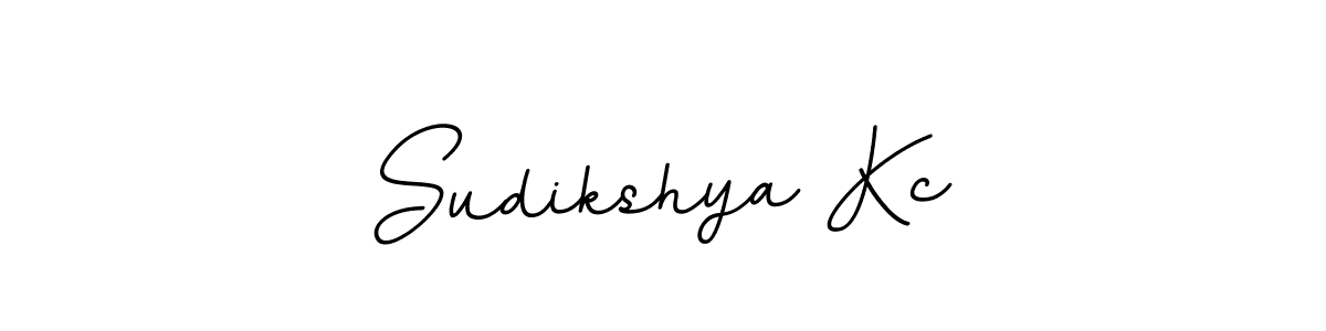 How to make Sudikshya Kc name signature. Use BallpointsItalic-DORy9 style for creating short signs online. This is the latest handwritten sign. Sudikshya Kc signature style 11 images and pictures png