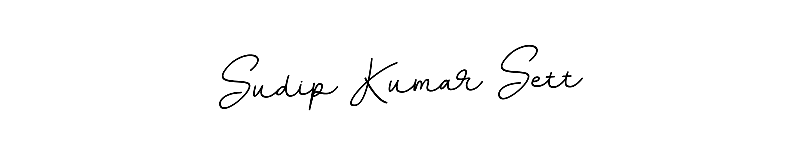 Design your own signature with our free online signature maker. With this signature software, you can create a handwritten (BallpointsItalic-DORy9) signature for name Sudip Kumar Sett. Sudip Kumar Sett signature style 11 images and pictures png