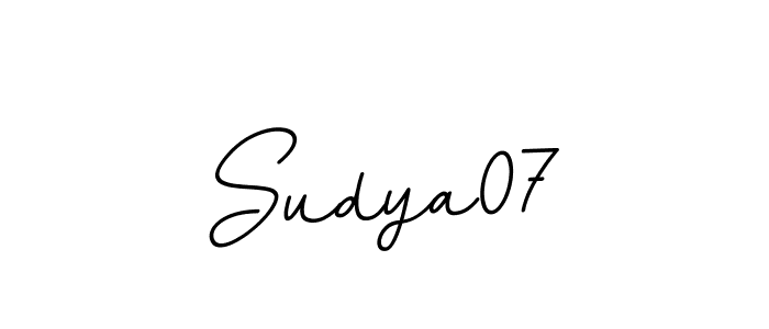 Make a beautiful signature design for name Sudya07. Use this online signature maker to create a handwritten signature for free. Sudya07 signature style 11 images and pictures png