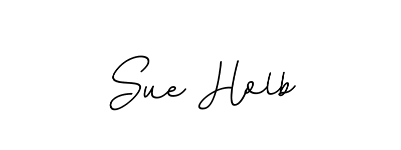 How to make Sue Holb name signature. Use BallpointsItalic-DORy9 style for creating short signs online. This is the latest handwritten sign. Sue Holb signature style 11 images and pictures png
