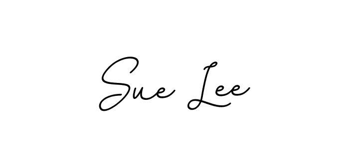 How to make Sue Lee name signature. Use BallpointsItalic-DORy9 style for creating short signs online. This is the latest handwritten sign. Sue Lee signature style 11 images and pictures png